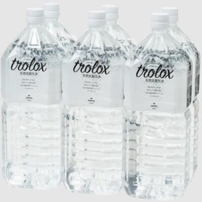 シリカウォーター ミネラルウオーター 水 天然抗酸化水 Trolox トロロックス 2L 12本 [ 軟水 硬度1.12 天然アルカリイオン水 温泉水 垂水温泉水 シリカ シリカ水 天然水 ]